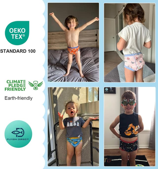 Detalle de Culottes d’apprentissage FLYISH Direct 8 lot