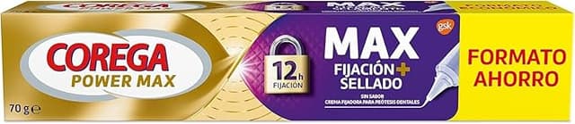 Imagen de Corega Max Crema Fijadora para Prótesis, 12 Horas de Fijación 😊 en OfertitasTOP