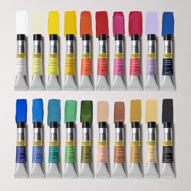 Detalle de Winsor & Newton Galeria Acrylic 20-pack 10ml