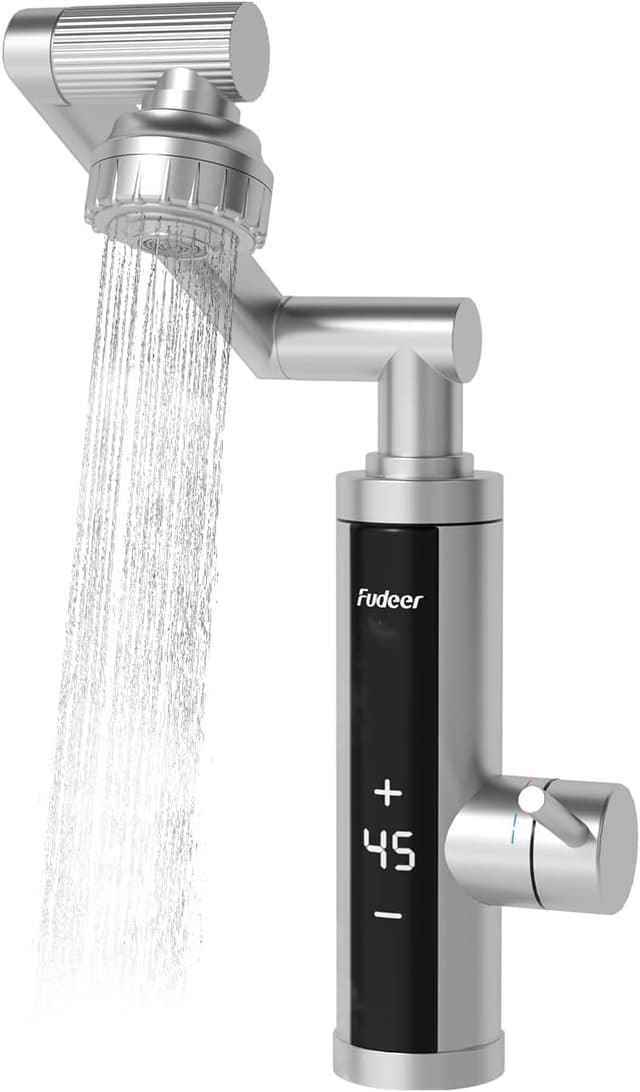Imagen de Fudeer 1080° Swivel Electric Hot Water Tap 3.3KW 🚰 en OfertitasTOP