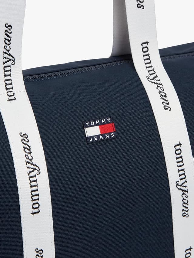 Detalle de Tommy Jeans Tjw Ess Daily Tote AW0AW18461, fourre-tout pour le quotidien