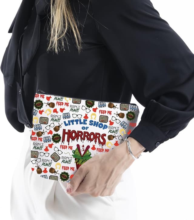 Detalle 2 de Little Shop Horror Movie Makeup Bag 9.05in