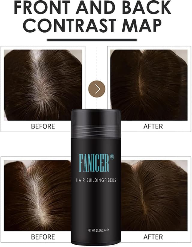 Thumbnail 4 de Fibras Capilares Hair Fiber 27.5g para volumen y densidad 💇♀