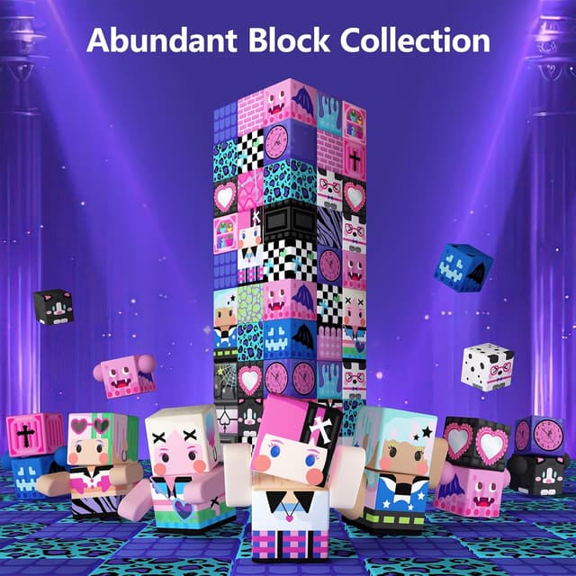 Detalle de GobiDex 100PCS Magnetic Blocks for Girls (MagWonder) — Magnet Building Toys Set for Creative Play & STEM