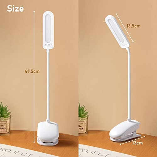 Thumbnail 4 de Diboniur Lampara Escritorio Pinza 3 modos