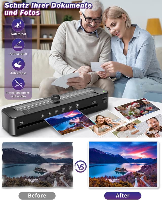 Thumbnail 6 de Raycial A3 Laminiergerät mit 20 Folien