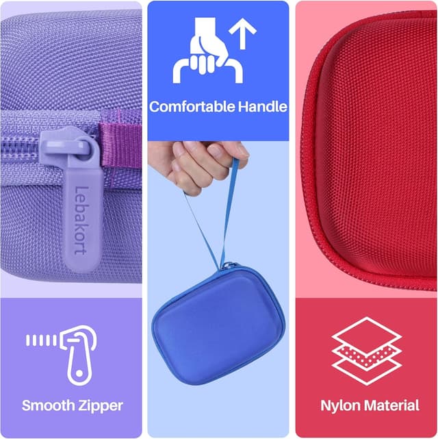 Detalle de Lebakort Storage Case for Kodak PIXPRO Friendly Zoom FZ45 / FZ55 (Purple)