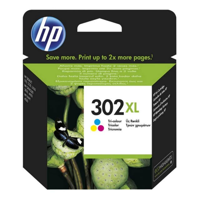 Imagen de HP 302XL Cartucho tinta alta capacidad tricolor 🖨 en OfertitasTOP