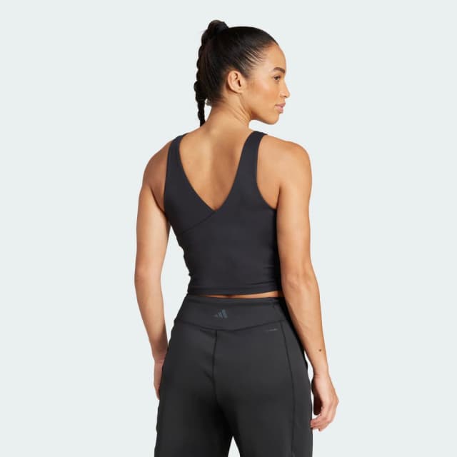 Thumbnail 1 de Adidas Yoga top con sujetador integrado