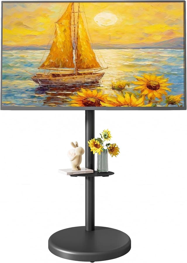 Detalle de ECOTINY Height Adjustable TV Stand 37–86"