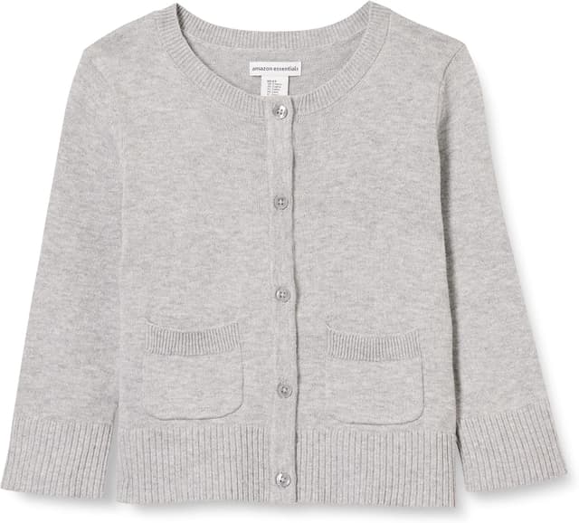 Imagen de Amazon Essentials Girls Uniform Slim Fit Cardigan Sweater en OfertitasTOP