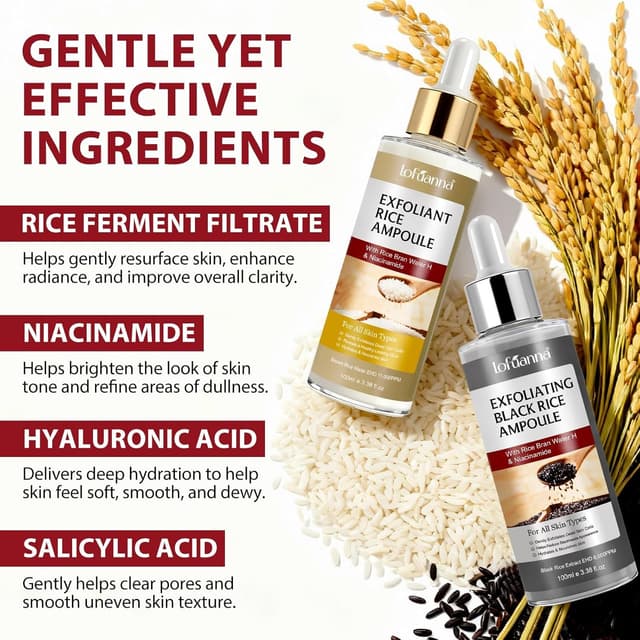 Detalle de Peel Shot Glow Rice Ampoule Duo, siero 2 pack