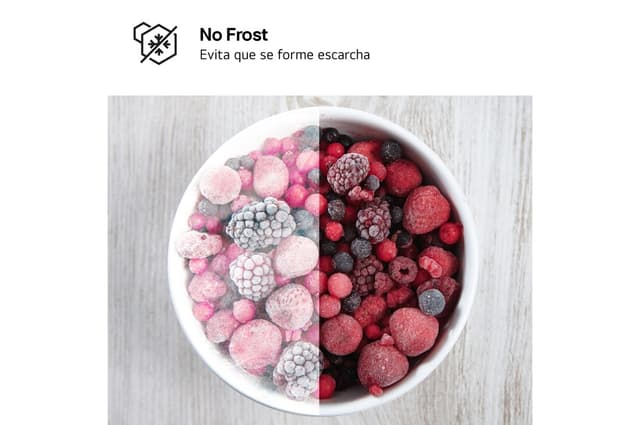 Detalle de LG GNM12VWHN frigorífico combinable 1,77 m