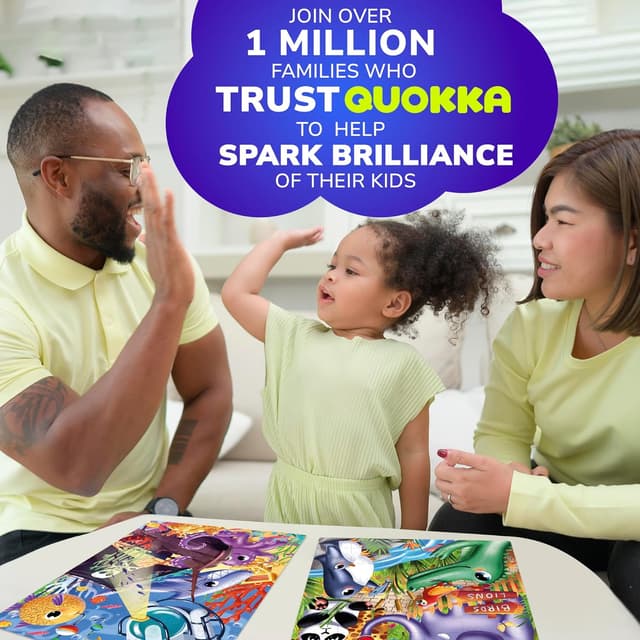 Thumbnail 1 de QUOKKA Puzzle bambini 4x60 pezzi educativi per 4–8 anni 🧩