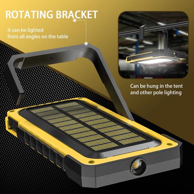 Thumbnail 6 de WARSUN Y40 Lampe de travail LED rechargeable 1500 lm