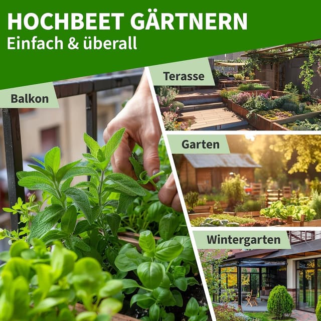 Thumbnail 5 de TTL GARDEN Hochbeet M 80x40x80cm