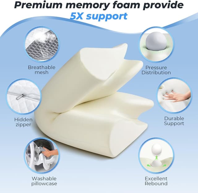 Thumbnail 6 de SAHEYER Oreiller Cervical 59×43×12/15 cm