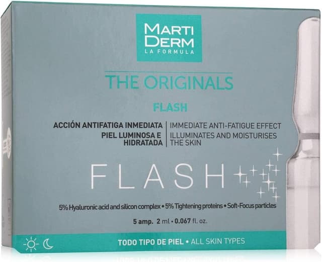 Detalle de The Originals Flash Ampoules 5 x 2 ml: fiale viso per luminosità (tutti i tipi di pelle)