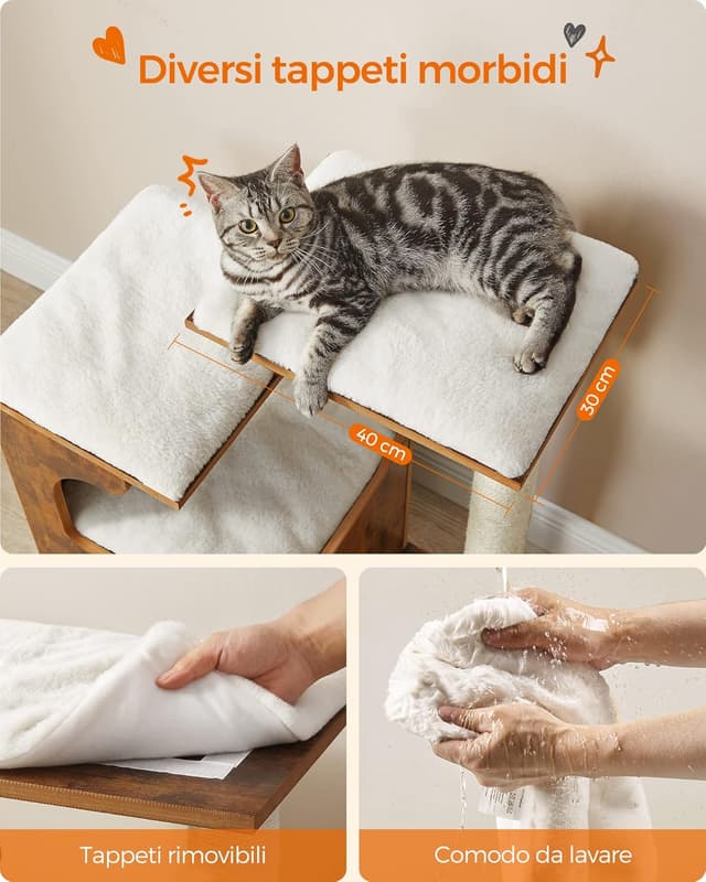 Thumbnail 3 de Feandrea PCT70HW Tiragraffi 86 cm 🐾