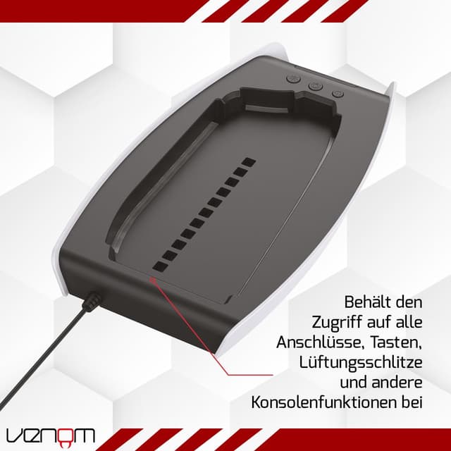 Detalle 2 de Venom Venom PS5 Slim Konsolenständer mit LED