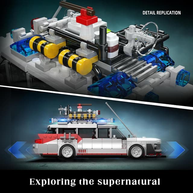 Detalle de Mould King 10021 Technik-Car-Modell: Rennwagen-Sportwagen Bauspielzeug mit 646 Teilen
