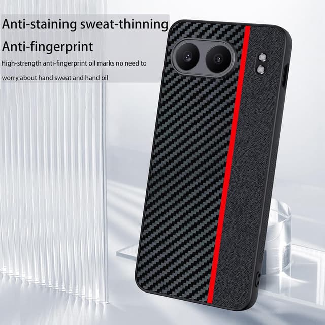 Detalle de FDHYFGDY Schutzhülle für OnePlus Nord 4 – ultradünner Kameraschutz mit PU-Leder-Optik