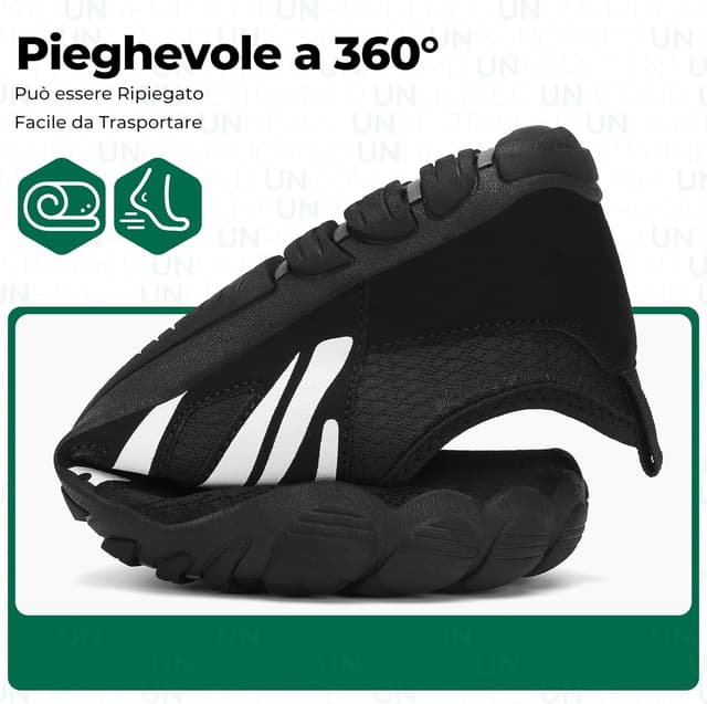 Thumbnail 6 de SAGUARO Scarpe Barefoot da scoglio uomo in mesh traspirante, leggere e ad asciugatura rapida (39-48)