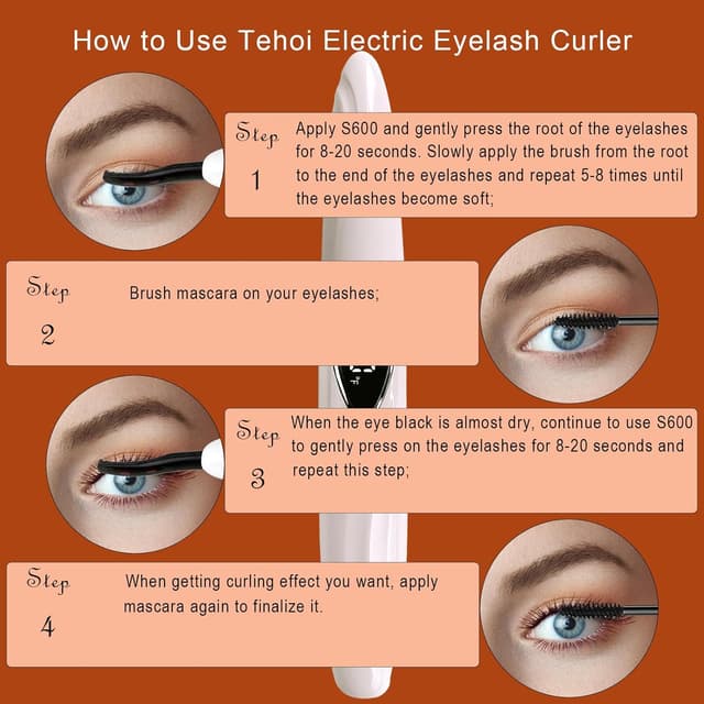 Thumbnail 3 de Tehoi S600 Heated Eyelash Curler