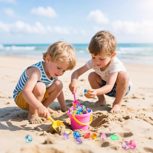 Thumbnail 5 de XIANGLONGY 100 Stück Acryl Diamanten 19 mm