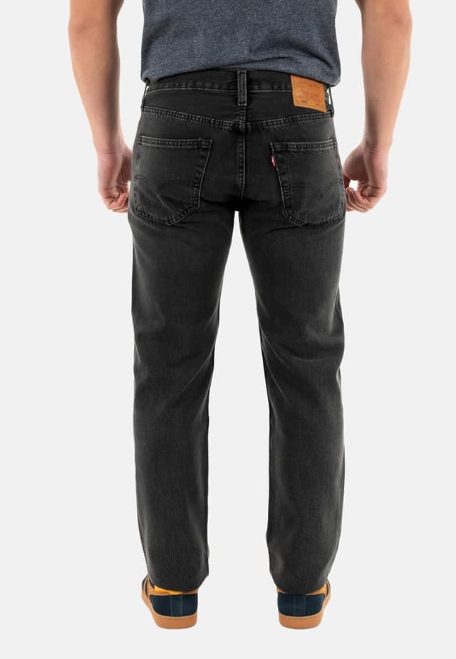 Detalle 2 de Levi’s 501 Original Fit Uomo Crash Courses, jeans dritti in denim non elasticizzato
