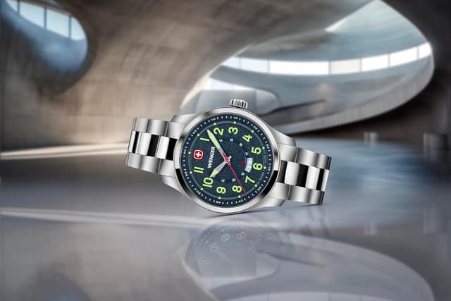 Thumbnail 4 de Wenger Terragraph 43 mm Herrenuhr