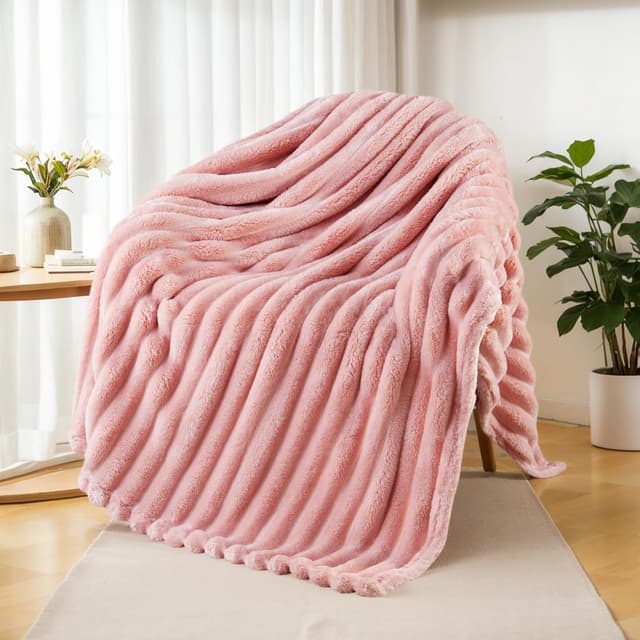 Detalle de Super Soft Fleece Throw Blanket 127x152 cm