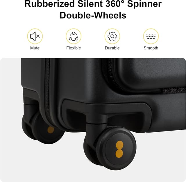 Thumbnail 4 de LEVEL8 Maleta de Mano con Bolsillo para Laptop 55cm ✈