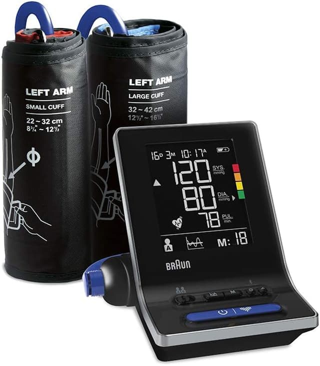 Thumbnail 6 de Braun ExactFit 3 tensiomètre de bras BUA6150 – indicateur à code couleur et 2 tailles de brassard