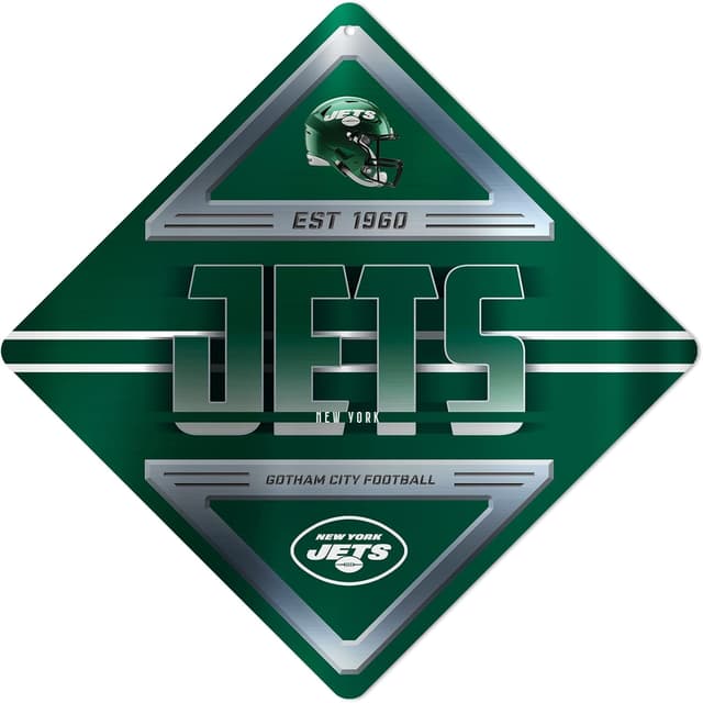 Detalle de Rico Industries NFL Football Metal Sign (16.5" x 16.5") for Home Décor, Bedroom, Office & Man Cave