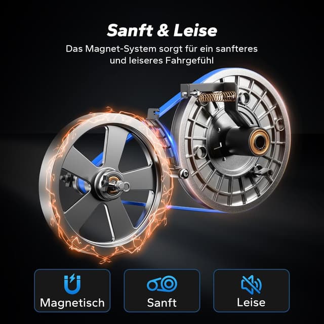 Thumbnail 2 de MERACH Heimtrainer Fahrrad Klappbar mit LCD Monitor âđș