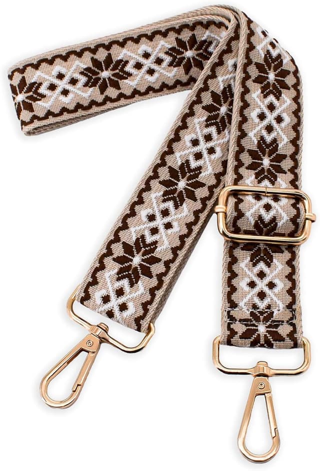 Detalle de ROYGBCP Replacement Purse Strap – Adjustable Wide Crossbody Strap for Women