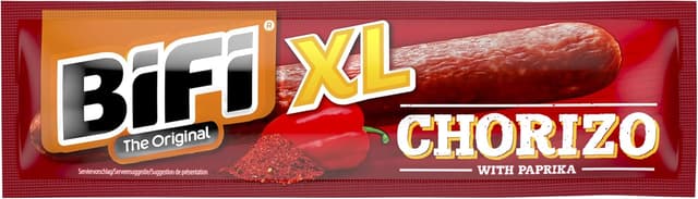 Thumbnail 1 de BiFi Chorizo XL Sticks 🌭 Pack de 20, Aperitivos con Pimentón y Ajo