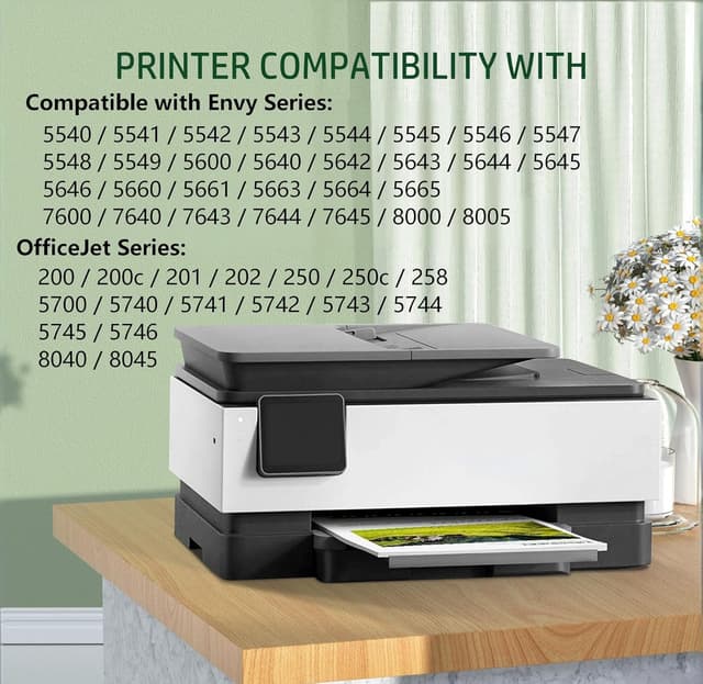 Detalle de Coloran 62XL Ink Cartridges (BK + Tri-colour, 2-pack) for HP 62 XL Black and Tri-colour