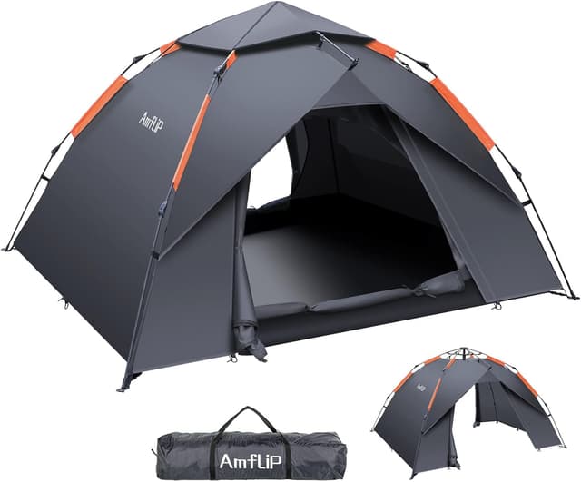 Detalle de Amflip Camping Zelt Automatisches 2 Mann