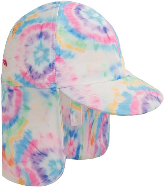 Detalle 2 de Kinder Sonnenhut mit Nackenschutz im Dinosaurier-Design – Gifts Treat Kinder Legionäre Hut, UPF 50+