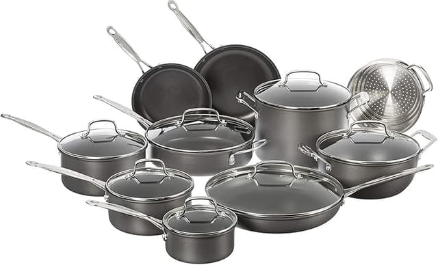 Detalle de Cuisinart Ceramica XT set 11 piezas 5,7 L