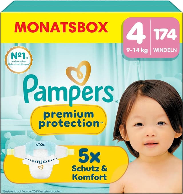 Detalle de Pampers Premium Protection 174 Windeln đź‘¶