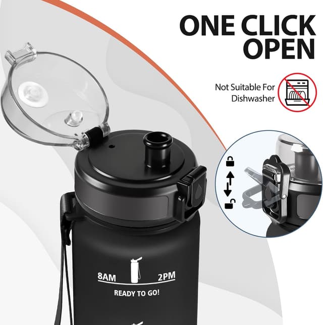 Thumbnail 2 de Baramumu Botella agua 1 L reutilizable