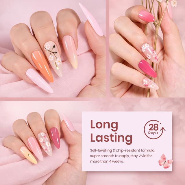 Detalle 1 de beetles Spring Gel Nail Polish Set 36 Colors