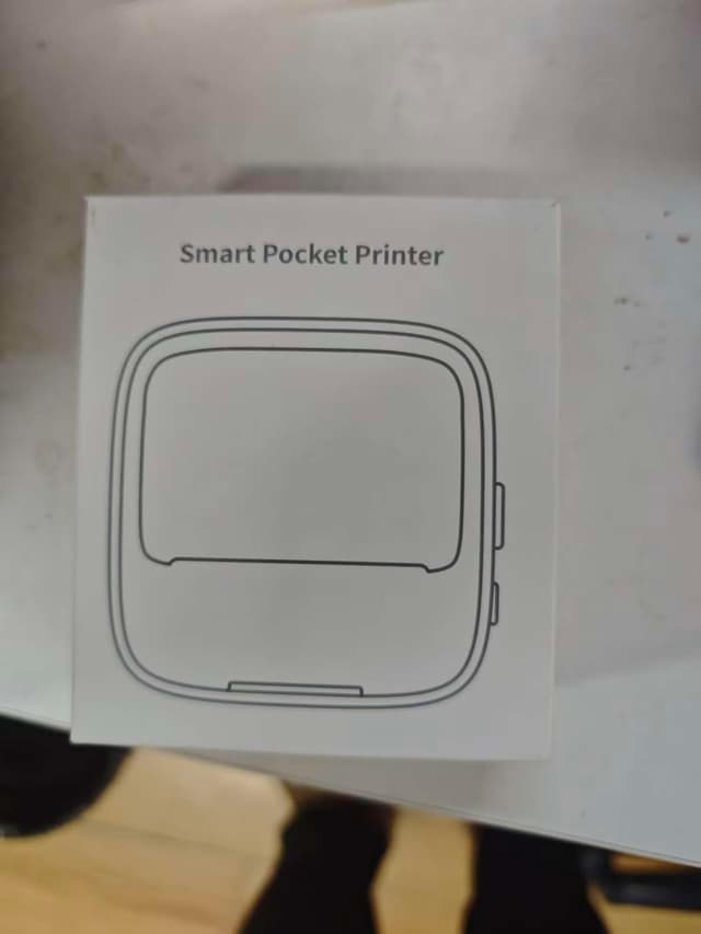 Detalle 2 de iDPRT Sticker Printer Portable Mini Inkless Bluetooth Thermal Printer for iPhone & Android (Gray)