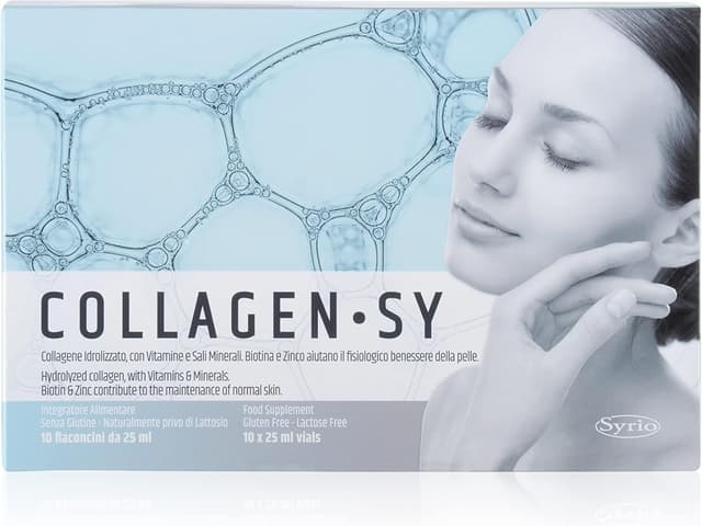 Detalle de Syrio Collagen-Sy integratore pelle pronto da bere 10 flaconi