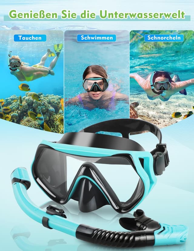 Thumbnail 5 de Hydomi Schnorchelset 180° Panorama