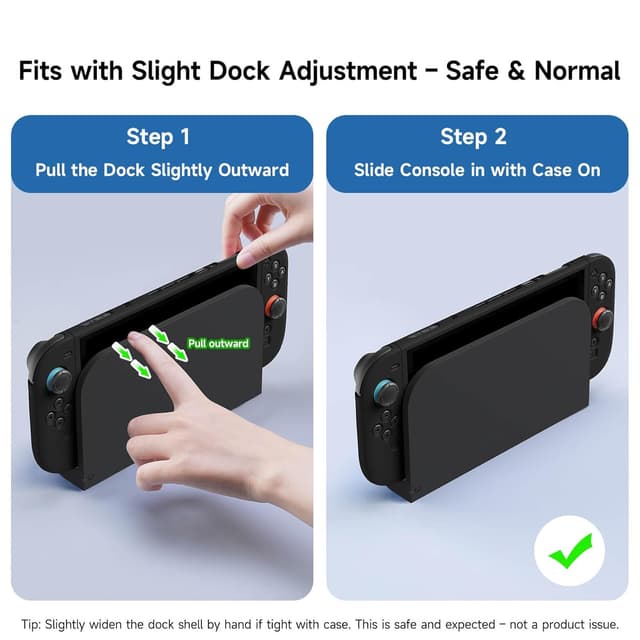 Detalle 2 de JEMDO Schutzhülle für Switch 2 mit TPU