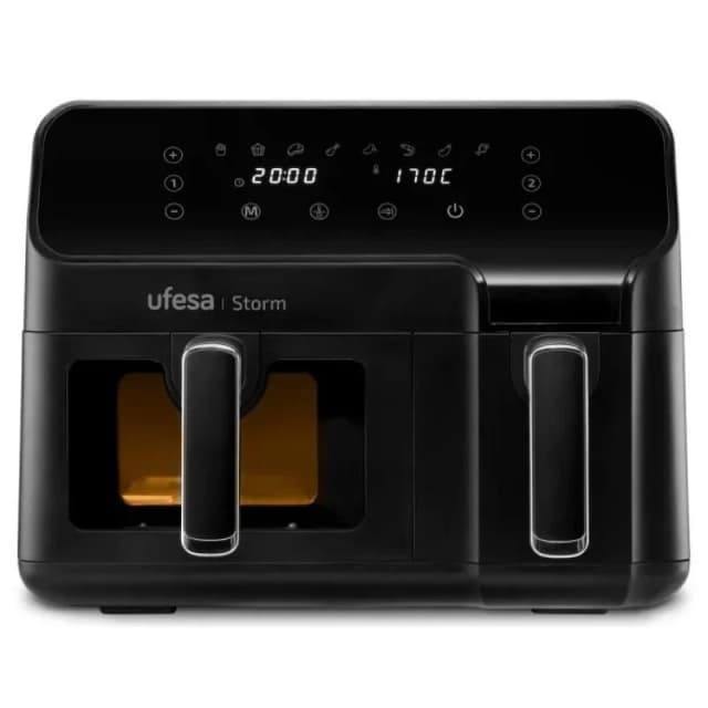 Imagen de Ufesa Storm Freidora de Aire doble cubeta 5,5 L 2700 W en OfertitasTOP